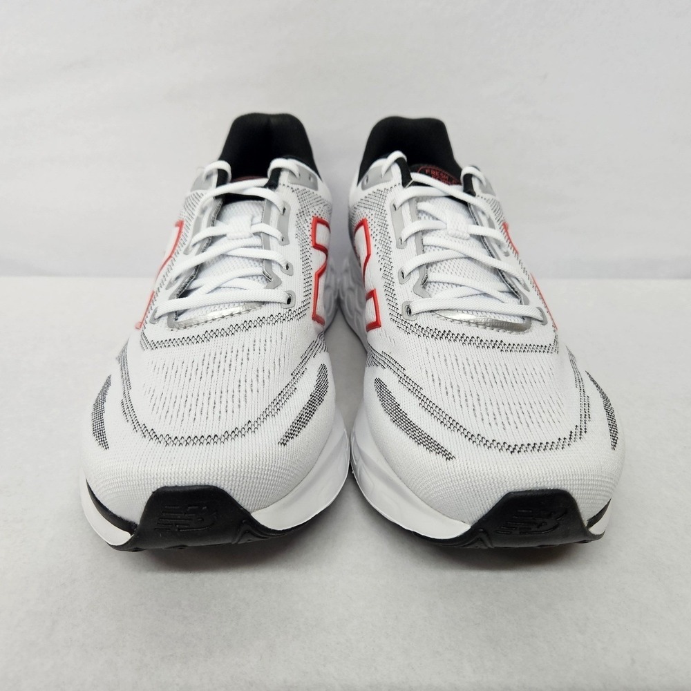 New Balance Fresh Foam 680 V8 Running Shoe M680RW8 White Black Men Sz 11.5 XWide - Picture 5 of 11